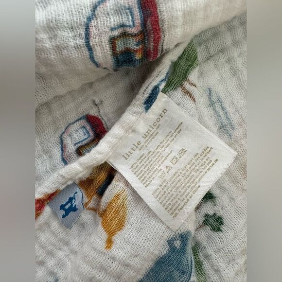 Little Unicorn Swaddle Blanket - Picture 3 of 3